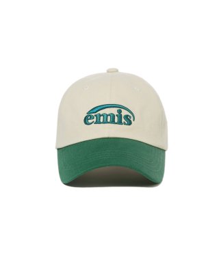 이미스(EMIS) NEW LOGO EMIS CAP-BEIGE/GREEN