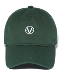 바베우(VABEU) Signature Small Logo Ball Cap - Deep Green