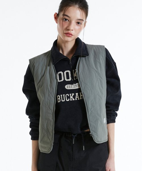 Женский нейлоновый стеганый жилет Light Khaki