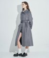 Classic Wool balmacaan Coat [Gray]