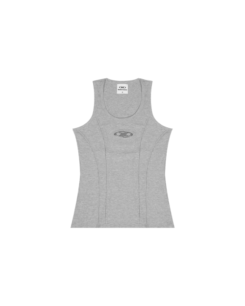 본투윈(BORN TO WIN) BIG CHROME B LOGO LINE SLEEVELESS [MELANGE GREY] - 사이즈 & 후기 | 무신사 본투윈(BORN TO WIN)  BIG CHROME B... 