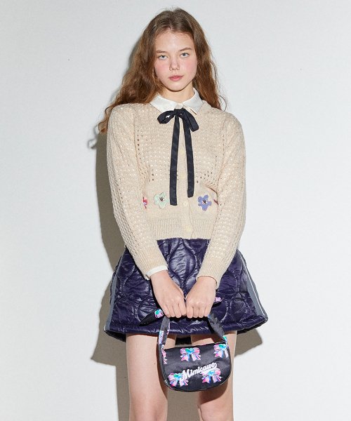 POPPY EMBROIDERY кардиган/CREAM