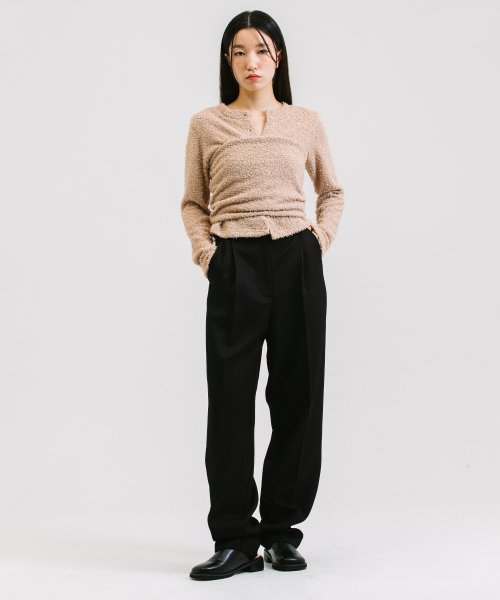 Solid Twill Tuck брюки (2 Color)