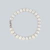 garden plain pearl beads bracelet