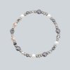 shell multi pearl beads bracelet