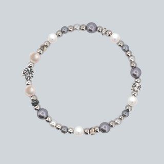 스쿠도(SCUDO) shell multi pearl beads bracelet...