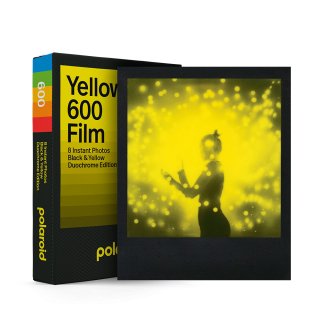 폴라로이드(POLAROID) 600 블랙&옐로우 듀오크롬 필름