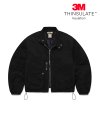 Harrington blouson jacket / Black