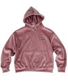 Double Velour Hoodie (Antique Pink)