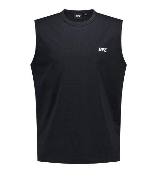 UFC 소로나 릴렉스핏 슬리브리스 블랙 U2SLW2102BK