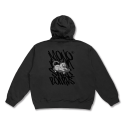 모노파틴(MONOPATIN) tms snow-E push off oversized hoodie – charcoal