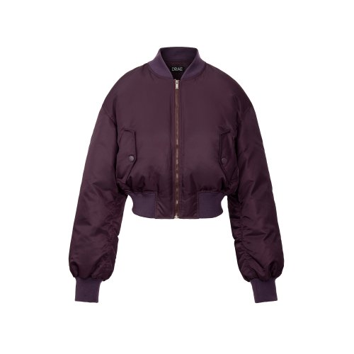 MA1 GOOSE BOMBER SHORT PADDING_PURPLE