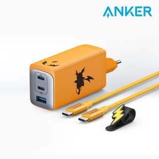 앤커(ANKER) 앤커 포켓몬 에디션 120W 3포트 USB C타입 고속충전...