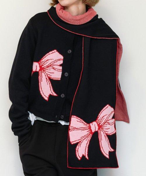 BIG RIBBON MUFFLER BLACK