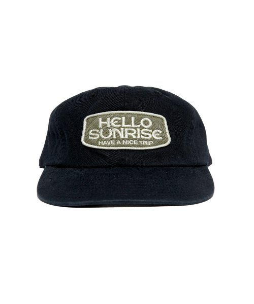 헬로 선라이즈(HELLO SUNRISE) Washed HS Wappen 6Panel Cap