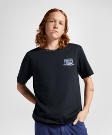 콘스 피쉬보울 티셔츠 컨버스 블랙 10025974-A02