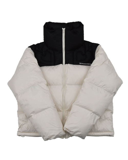 HEART STITCHED PUFFER DOWN куртка (IVORY)