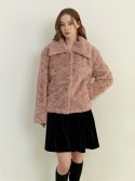 카인더베이비(KINDABABY) rosie fur jacket - indi pink