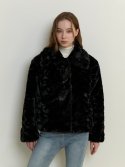 카인더베이비(KINDABABY) rosie fur jacket - black