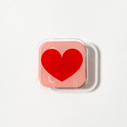 에이쓰리비쓰리(A3B3) (Acrylic Tok) Heart Pattern 하트 패턴 아크릴톡 - 후기 | 무신사