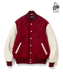 UXG original varsity jacket cardinal