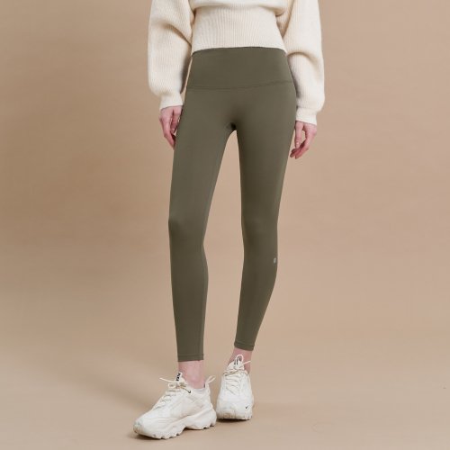 [SWL23046-04] Утепленные леггинсы Extreme Max Up (mood khaki)