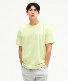 NBNEE21013 / UNI 에센셜 스몰로고 반팔티 STANDARD FIT (L/GREEN)