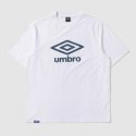 엄브로(UMBRO) 에센셜 빅로고 반팔 티셔츠 화이트(UP123CRS18)