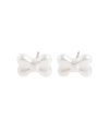 HFS039 Pearl ribbon earring