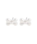 하스(HAS) HFS039 Pearl ribbon earring