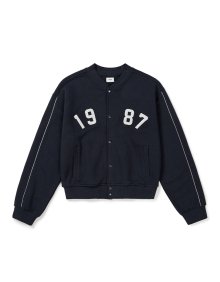 [Mmlg] PIPING SWEAT JUMPER (AUTHENTIC NAVY)