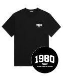 밴웍스(VANNWORKS) MINI 1980 오버핏 반팔 티셔츠 (VS0050) 블랙/화이트