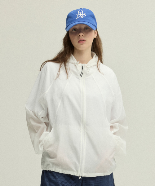 Ultra-Light Raglan Windbreaker_White_OL261