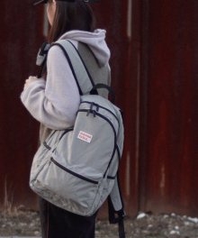 [에어팟파우치세트] Layered backpack _ Gray