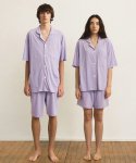 조스라운지(JO'S LOUNGE) [모달] (couple) Essential Lavender Short Pajama Set