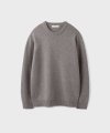FRIDAY MERINO WOOL KNIT [WASHED BROWN]