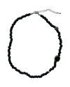 TCM vintage bone necklace (black)