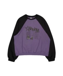 TCM phobia raglan mtm (purple/black)