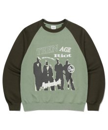 ANARCHIST SWEATSHIRT KHAKI(MG2ESMM456A)