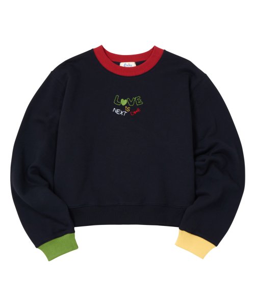 LOVE IS NEXT DOOR MTM navy