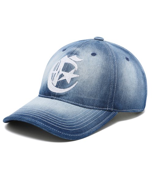 ハット CAVISH CENTURY WASHED DENIM CAP BLUECV2ESUAB20A Solid Washed Denim Baseball Cap Vintage Unisex Cotton Sport