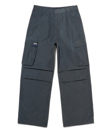 W STM CARGO PANTS - CHARCOAL