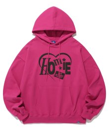 HOMIE HEART HOODIE_PINK(IK2ESMM401A)