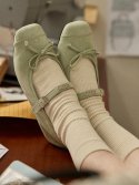 옴니포턴트(OMNIPOTENT) omn flat shoes [pistachio]