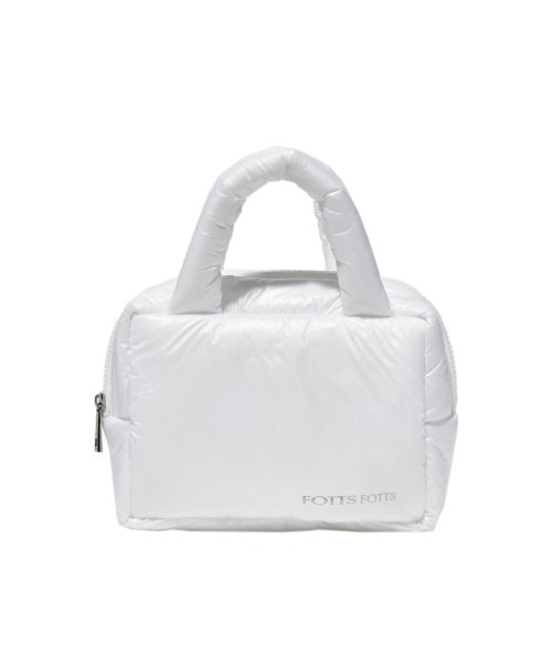 포츠포츠(FOTTSFOTTS) PUFFER BAG MINI - SILVER - 사이즈 & 후기 | 무신사