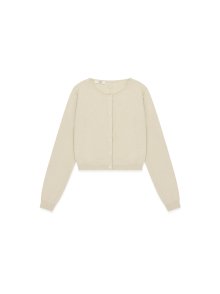 G CLASSIC STANDARD FIT CARDIGAN (BEIGE)