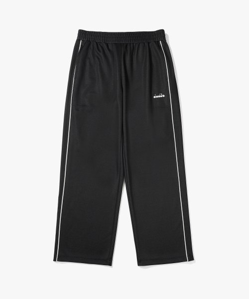 крэк жакард спортивные брюки BLACK