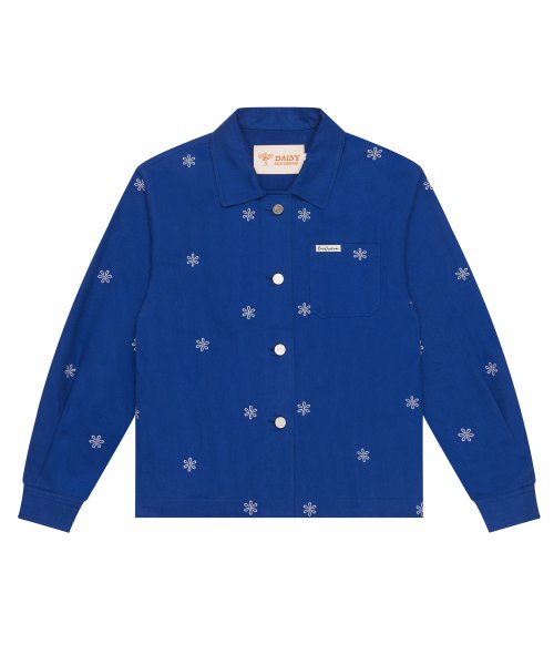 DAISY AIIOVER TRUCKER JACKET blue