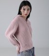 Kaylee Half Zip-up Sweater PINK