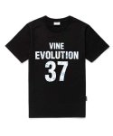 바리게이트(BARIGATE) 바인 에볼루션 티셔츠 - 블랙 (B15TS019)